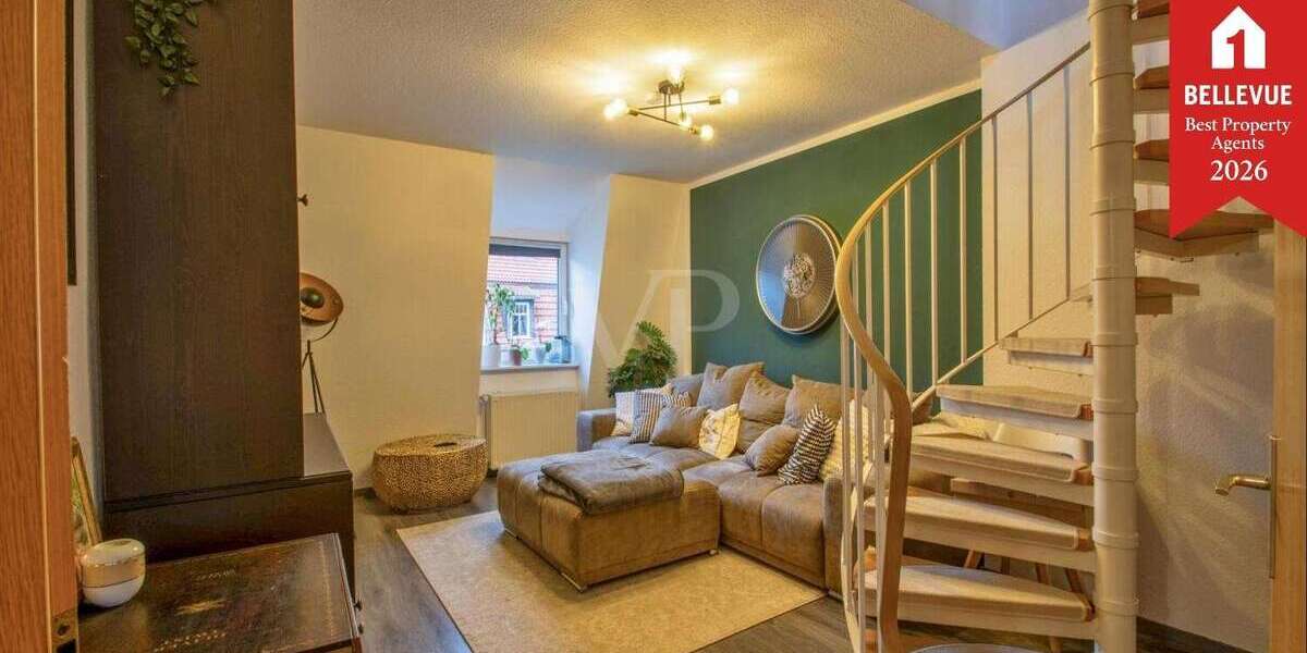 Etagenwohnung Erfurt Andreasvorstadt - 4 Zimmer, 96 m&sup2;, 279.000&euro; | Angebot:26624557