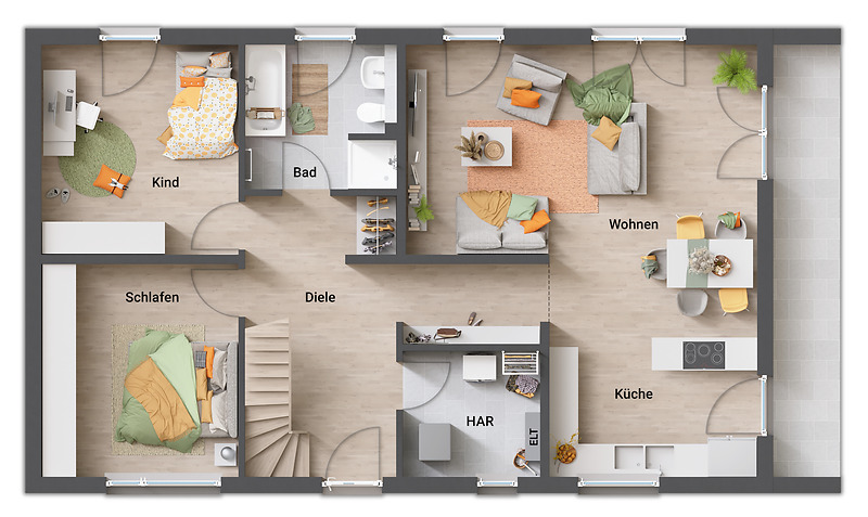 Bungalow Erfurt Molsdorf - 5 Zimmer, 150 m&sup2;, 526.425&euro; | Angebot:25707349