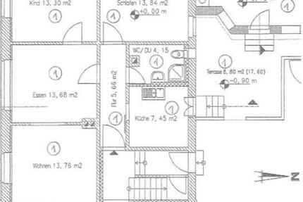 !93qm,4raum in Gispersleben, frei ab sofort zimmer