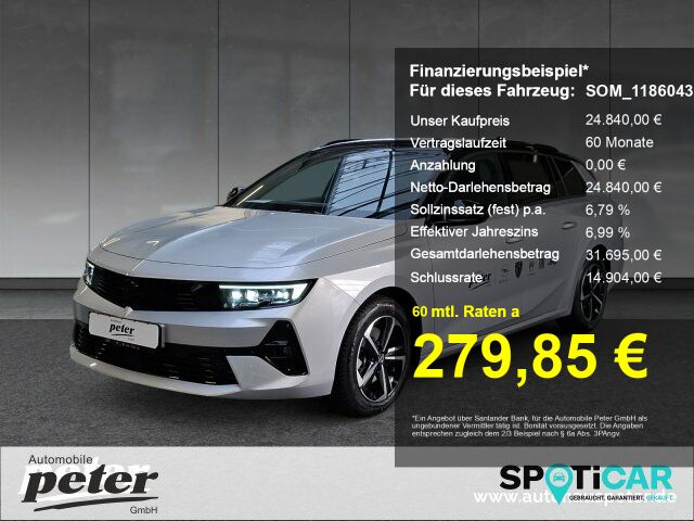 Opel Astra 7.500 km 24.840 &euro; Erfurt 99086