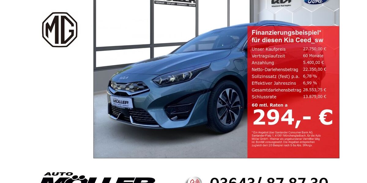 Kia ceed Sportswagon 13.999 km 27.499 &euro; Weimar 99425
