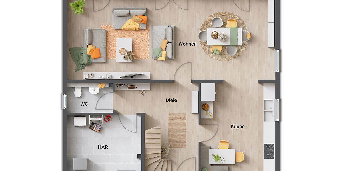 Einfamilienhaus Erfurt Büßleben - 5 Zimmer, 169 m&sup2;, 484.620&euro; | Angebot:25837871