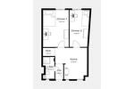 Etagenwohnung Erfurt Johannesvorstadt - 2 Zimmer, 49 m&sup2;, 449&euro; | Angebot:26309466