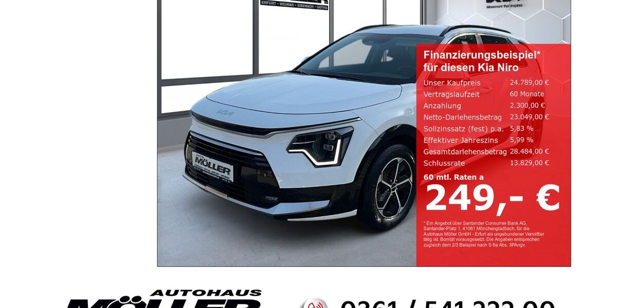 Kia Niro 50.883 km 24.789 &euro; Erfurt 99087