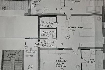 3 Raumwohnung Erstbezug 130 qm Sömmerda OT Leubingen zimmer