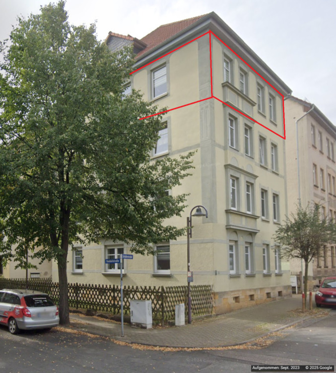 Drei-Raum-Wohnung mit Balkon