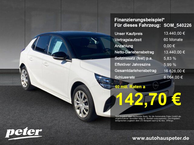 Opel Corsa 51.558 km 13.440 € Sömmerda 99610