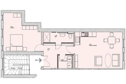 Wohnung Weimar - 2 Zimmer, 58 m&sup2;, 760&euro; | Angebot:25270492