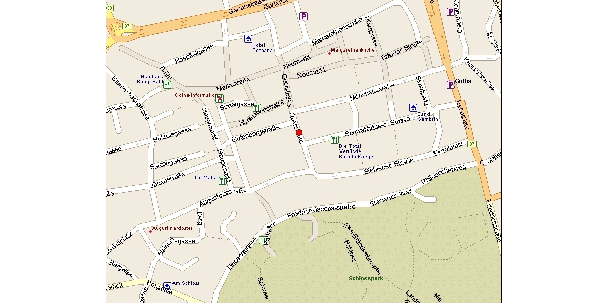 Geräumiges Ladengeschäft in der Querstrasse von Gotha - Gewerbeobjekt Gotha Gotha, Querstr. - Laden | Angebot:25107753