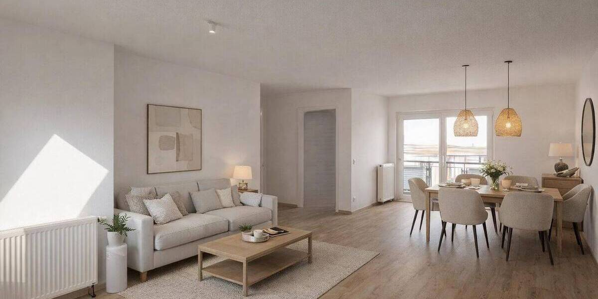 Etagenwohnung Erfurt Krämpfervorstadt - 3 Zimmer, 82 m&sup2;, 1.080&euro; | Angebot:26155201