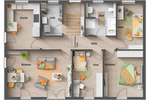 Bungalow Marlishausen Marlishausen - 4 Zimmer, 108 m&sup2;, 392.965&euro; | Angebot:25851603