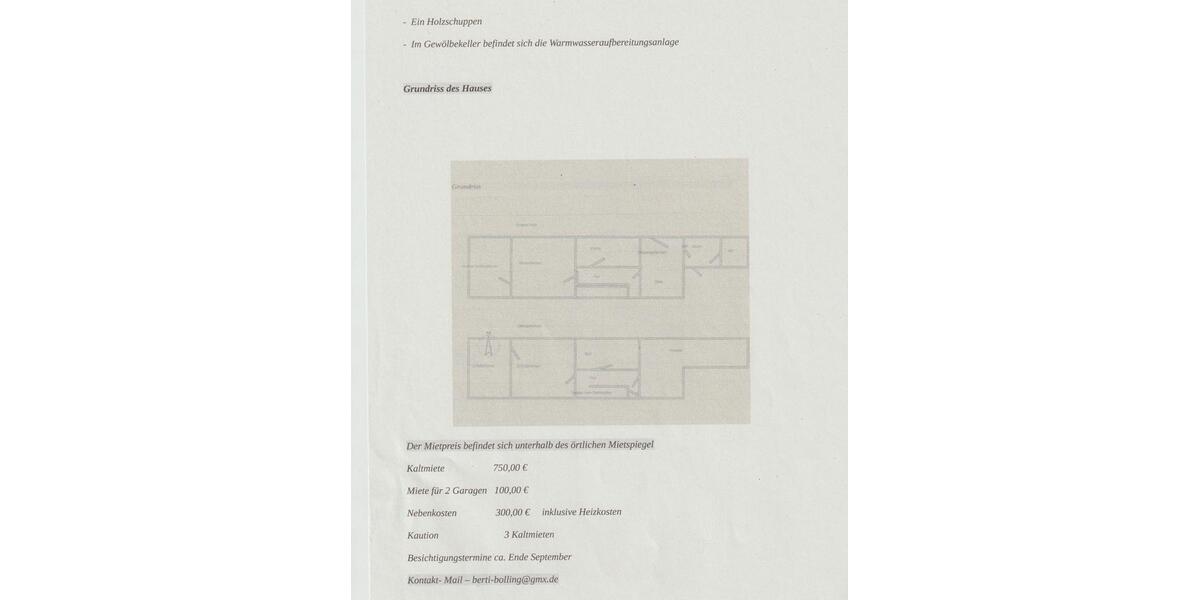 Einfamilienhaus Am Ettersberg - 4 Zimmer, 104 m&sup2;, 750&euro; | Angebot:27624817