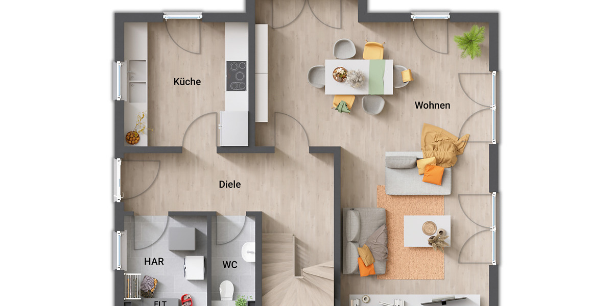 Einfamilienhaus Erfurt Windischholzhausen - 5 Zimmer, 130 m&sup2;, 462.380&euro; | Angebot:25707223