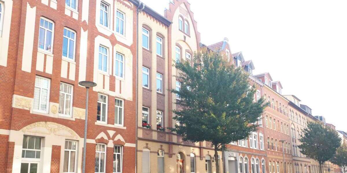 Etagenwohnung Erfurt Johannesvorstadt - 2 Zimmer, 52 m&sup2;, 540&euro; | Angebot:26833313