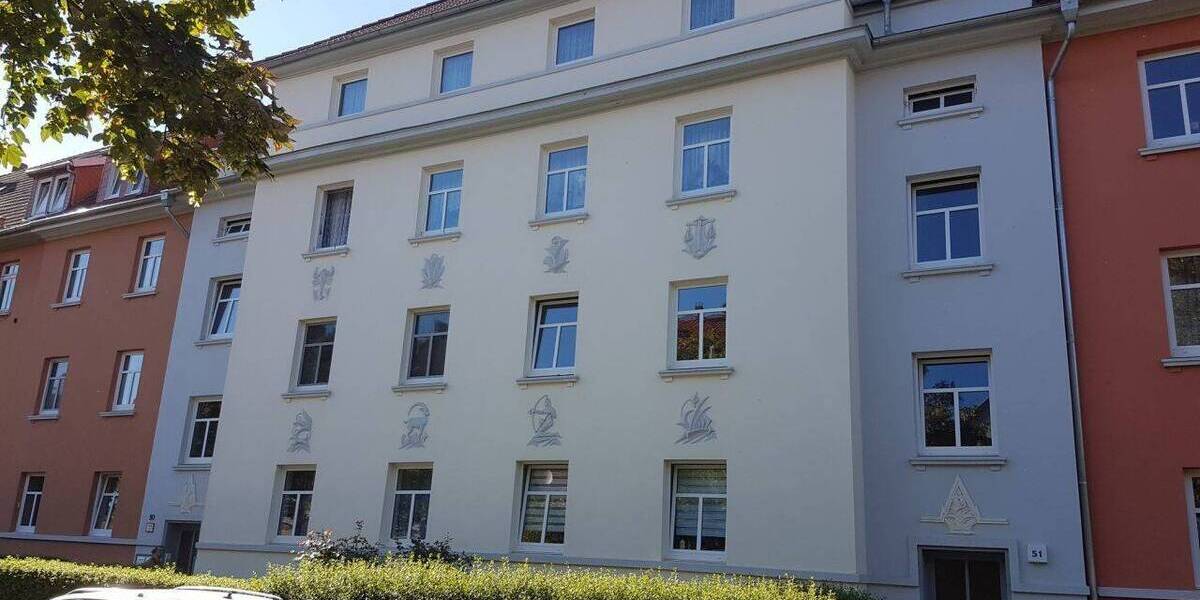 Etagenwohnung Erfurt Daberstedt - 2 Zimmer, 60 m&sup2;, 570&euro; | Angebot:26176434