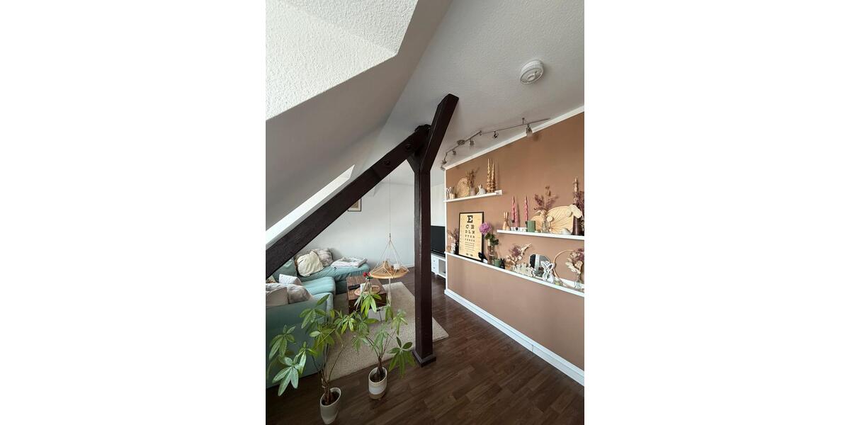 Dachgeschoßwohnung Erfurt Johannesvorstadt - 2 Zimmer, 55 m&sup2;, 677&euro; | Angebot:25419732