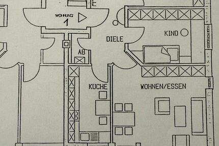Wohnung mit Garten zimmer