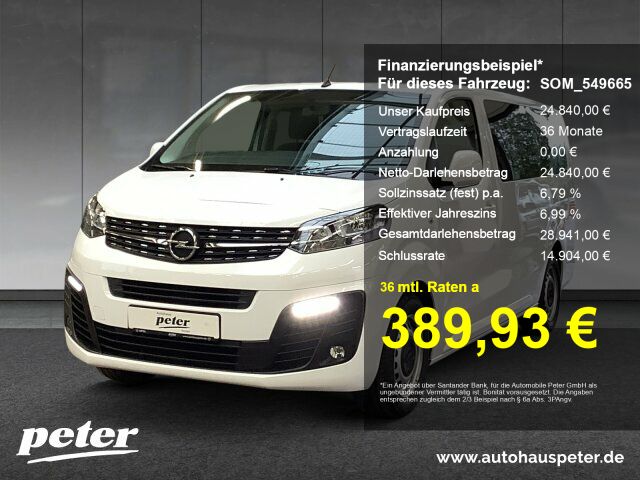 Opel Zafira Life 68.033 km 24.840 &euro; Sömmerda 99610