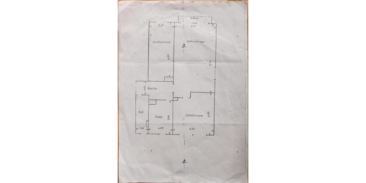 Etagenwohnung Drei Gleichen - 3 Zimmer, 57 m&sup2;, 75.000&euro; | Angebot:26611331