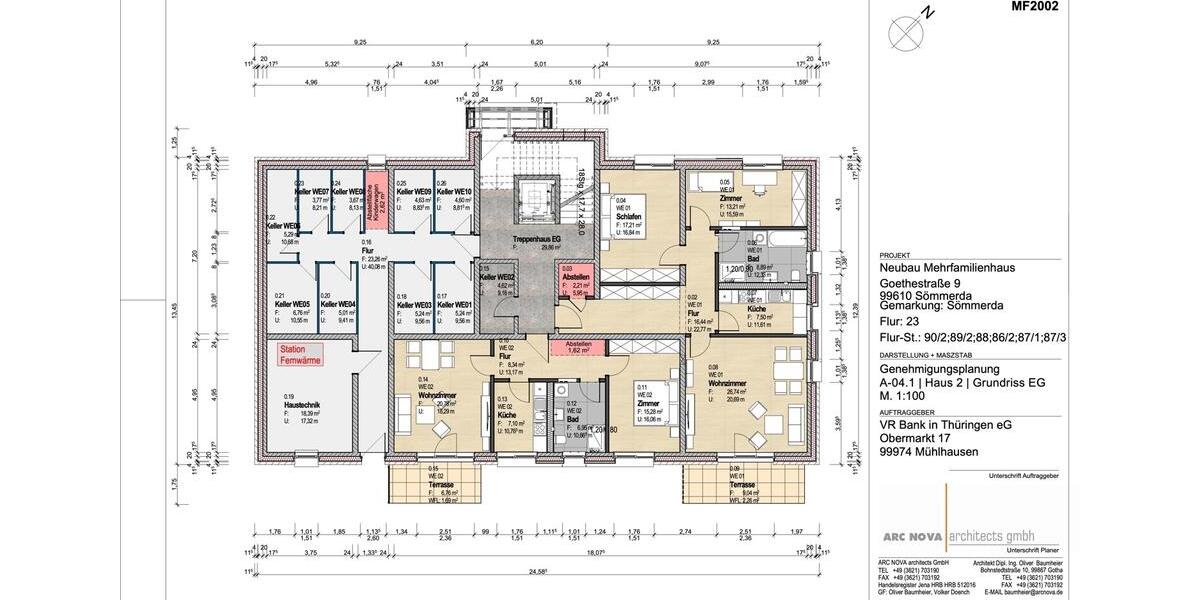 Einfamilienhaus Sömmerda - 3 Zimmer, 94 m&sup2;, 1.265&euro; | Angebot:25539491