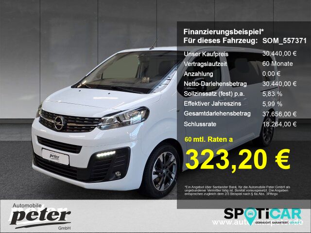 Opel Zafira Life 70.405 km 30.440 € Erfurt 99086