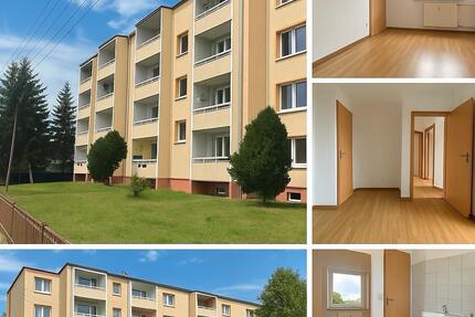 Helle 3-Raum-Wohnung mit Balkon in Straußfurt