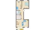 Etagenwohnung Erfurt Berliner Platz - 3 Zimmer, 61 m&sup2;, 397&euro; | Angebot:26824940