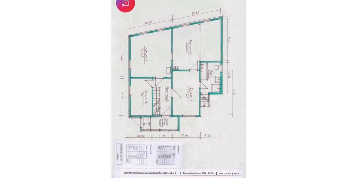 Einfamilienhaus Ohrdruf - 6 Zimmer, 136 m&sup2;, 35.000&euro; | Angebot:26475058