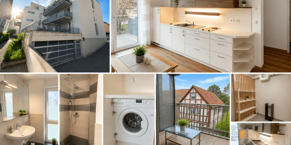 Etagenwohnung Arnstadt - 2 Zimmer, 38 m&sup2;, 468&euro; | Angebot:27090683