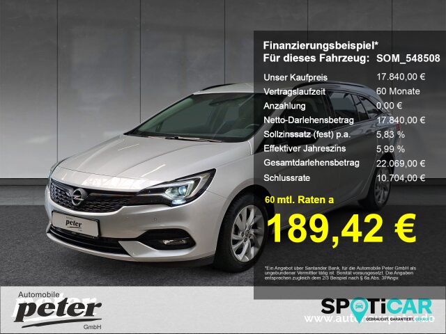 Opel Astra 43.374 km 17.840 € Erfurt 99086
