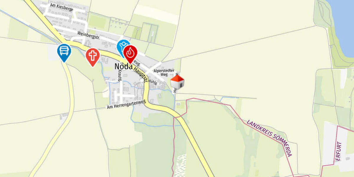 Etagenwohnung Nöda - 4 Zimmer, 115 m&sup2;, 1.150&euro; | Angebot:26161134