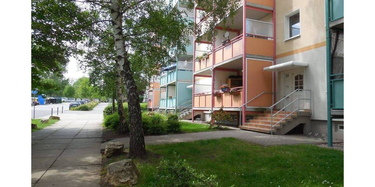 Etagenwohnung Weimar Weststadt - 3 Zimmer, 61 m&sup2;, 460&euro; | Angebot:26862755