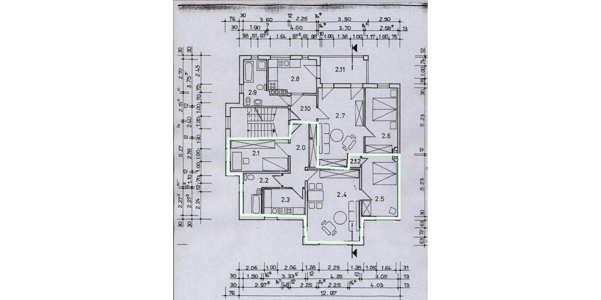 Etagenwohnung Erfurt Daberstedt - 3 Zimmer, 77 m&sup2;, 254.000&euro; | Angebot:24491281