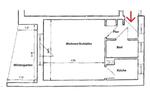 Etagenwohnung Erfurt Johannesvorstadt - 1 Zimmer, 35 m&sup2;, 466&euro; | Angebot:26181167