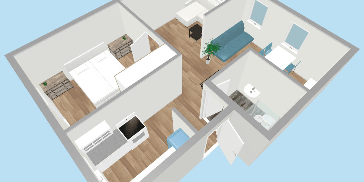 Etagenwohnung Arnstadt - 2 Zimmer, 55 m&sup2;, 450&euro; | Angebot:26879076