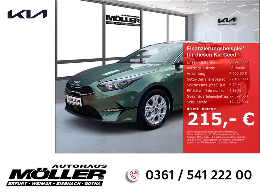 Kia ceed / Ceed 1.690 km 24.989 € Erfurt 99087