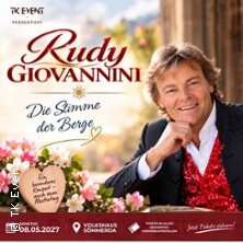 Rudy Giovannini – Das Muttertagskonzert 08.05.2027 Volkshaus Sömmerda
