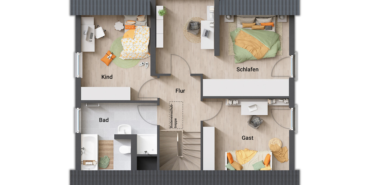 Einfamilienhaus Erfurt Windischholzhausen - 5 Zimmer, 130 m&sup2;, 462.380&euro; | Angebot:25249021