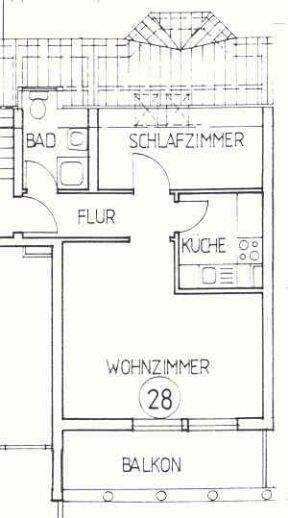 Etagenwohnung Gotha Gotha Ost - 2 Zimmer, 62.000&euro; | Angebot:26875763