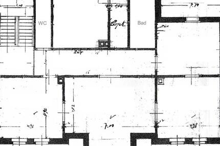 Großzügige 5-Zimmer - Wohnung in Gründerjahrevilla in Arnstadt 5 zimmer