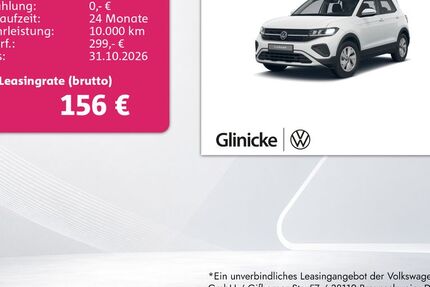 VW T-Cross 21.800 km 17.980 &euro; Weimar 99423