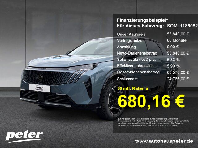 Peugeot 3008 5.000 km 53.840 € Erfurt 99086