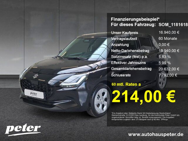 Suzuki Swift 1.683 km 16.240 &euro; Erfurt 99086