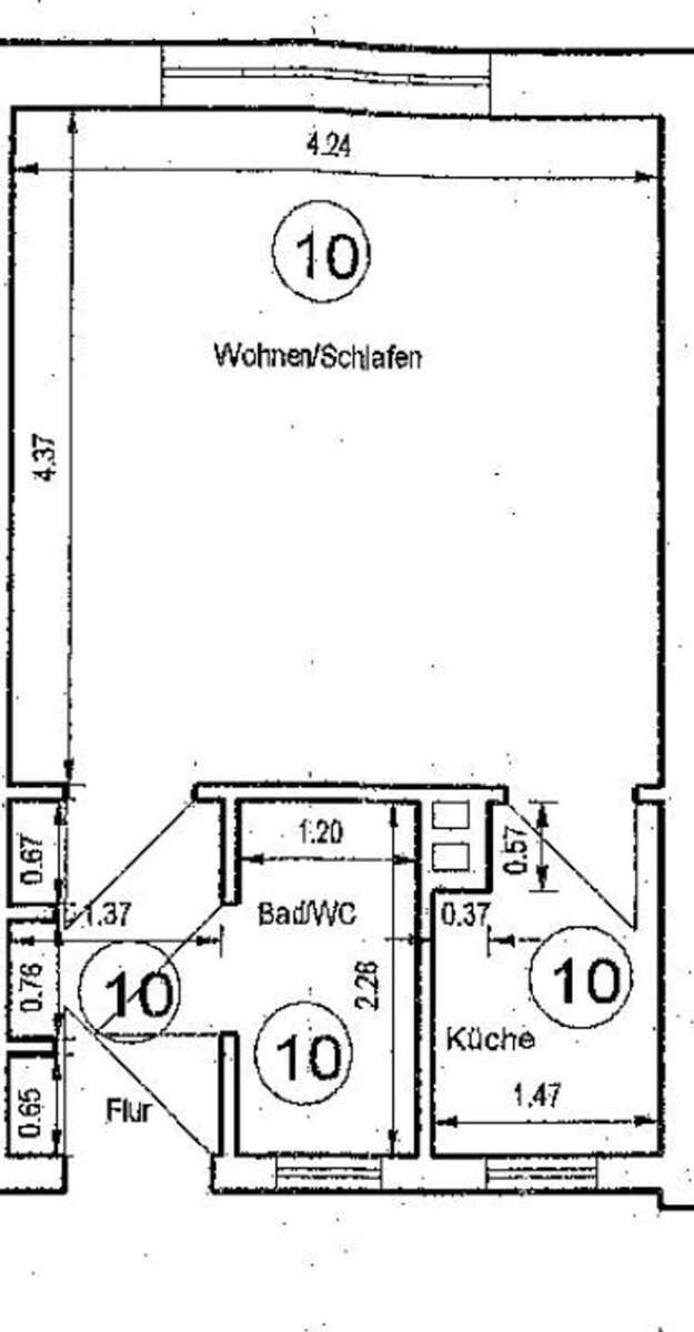 Eigentum im Herzen von Erfurt! jetzt schnell sein - ohne Provision 1 zimmer