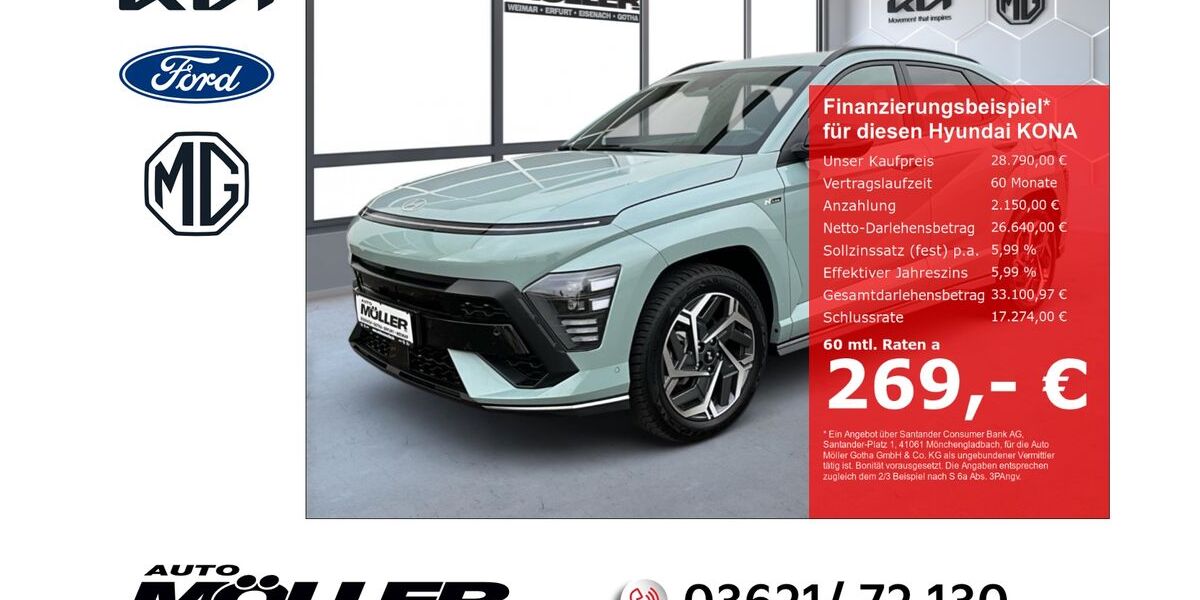 Hyundai KONA 16.500 km 28.790 &euro; Gotha 99867
