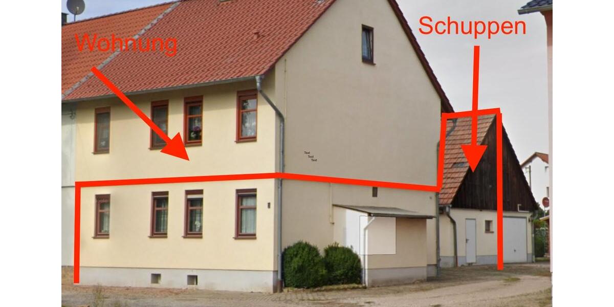 Erdgeschoßwohnung Greußen - 4 Zimmer, 60 m&sup2;, 47.500&euro; | Angebot:27020772