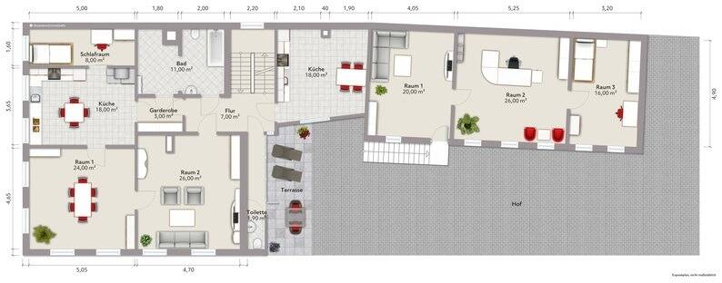 Mehrfamilienhaus, Wohnhaus Kölleda - 1 Zimmer, 117 m&sup2;, 189.000&euro; | Angebot:25779582