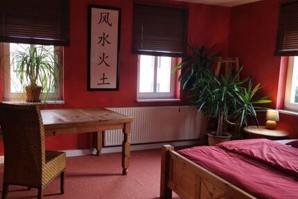 Gemütliche möblierte Wohnung für Wochenend-Heimfahrer in Arnstadt-Rudisleben 1 zimmer