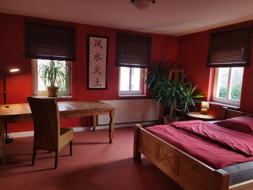 Gemütliche möblierte Wohnung für Wochenend-Heimfahrer in Arnstadt-Rudisleben 1 zimmer