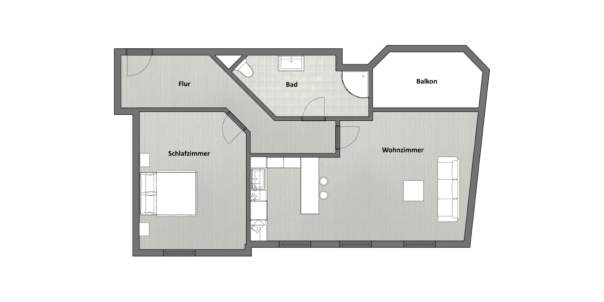 Ihr Kapital- Ihre Stadtwohnung - Etagenwohnung Gotha Augustiner Straße 31 | Angebot:15108002